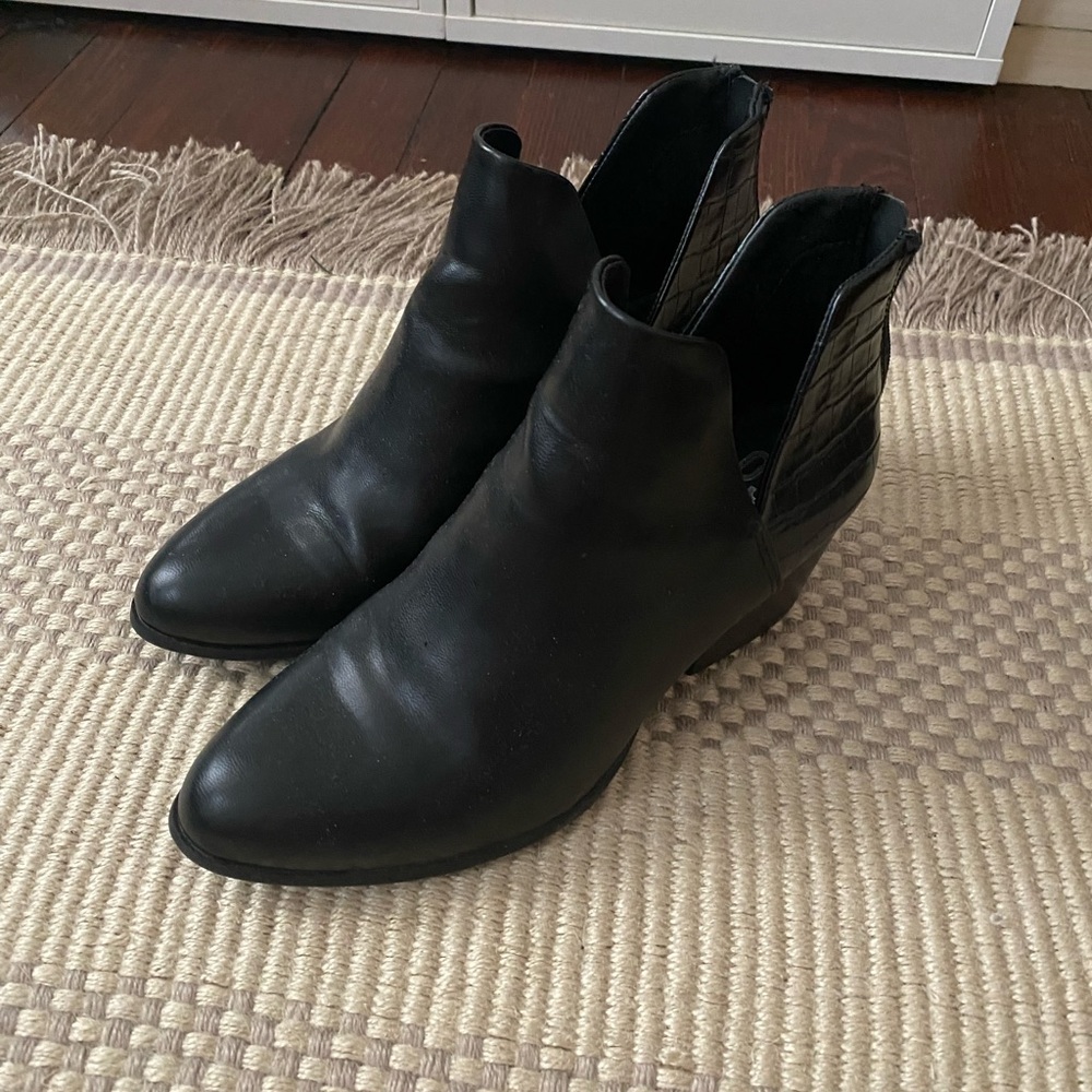 So Black Booties